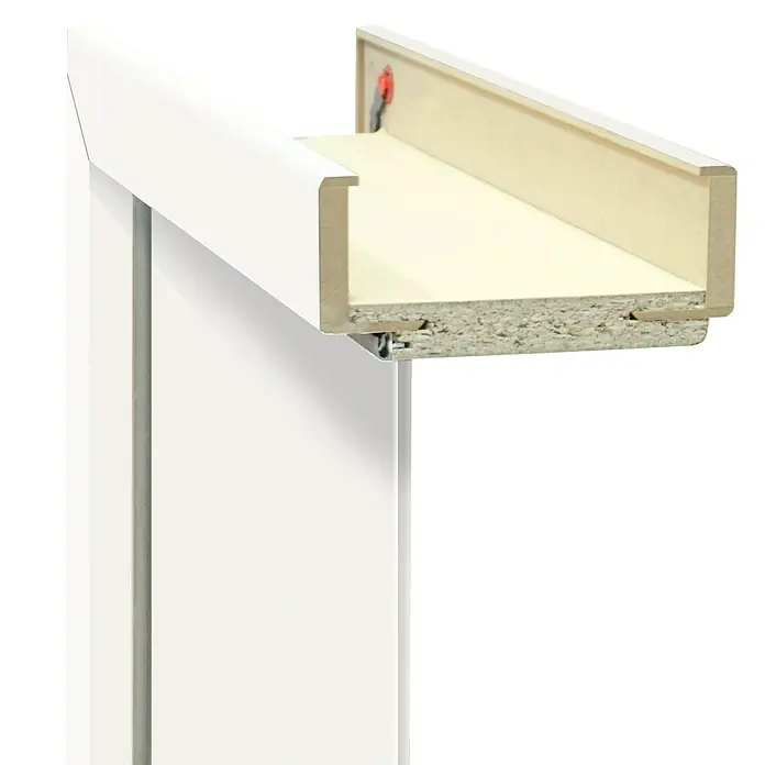 Classen PL Türzarge (860 x 1.985 mm, Wandstärke: 180 mm, DIN Anschlag: Links, Monari Weiß)