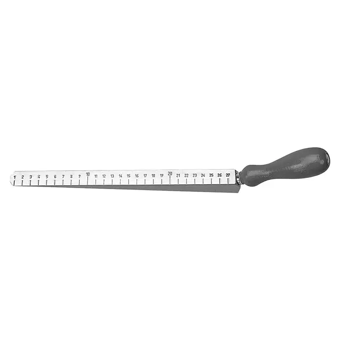 Scala Messkeil (Messbereich: 0 cm - 27 cm, Aluminium)