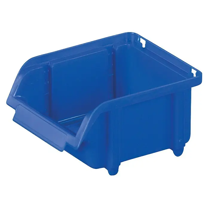 Lockweiler Sichtlagerkasten Visus Line (Blau, 6 Stk.)