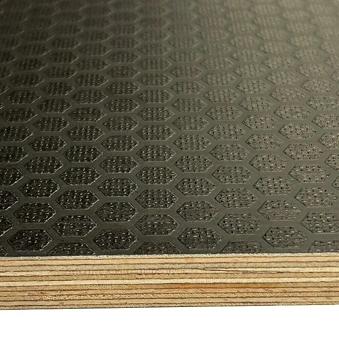Siebdruckplatte Fixmaß Hexa (1.200 x 600 x 12 mm, Birke)