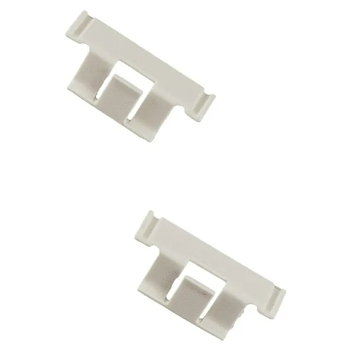 Elfa Décor+ by Kabelklemme (L x B x H: 4,5 x 1,5 x 2,2 cm, Kunststoff, Weiß)