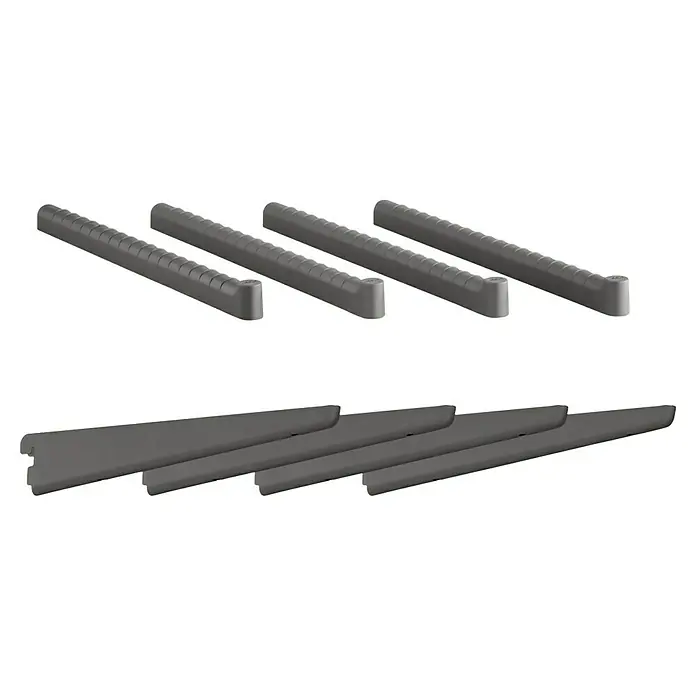 Elfa Garage+ by Bodenträger für Reifenlagerung (L x B x H: 29 x 1,7 x 5,7 cm, Kunststoff)