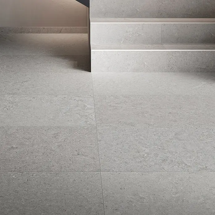 RAK Ceramics Valdi Stufen- & Abdeckplatte (60 x 30 cm, Taupe, Unglasiert)