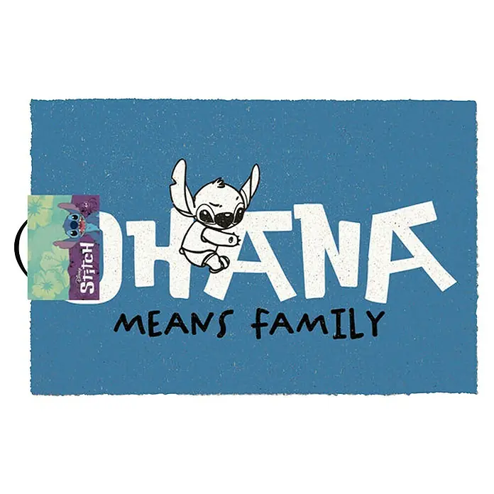 Fußmatte Lilo & Stitch (60 x 40 cm, Ohana, Material Nutzschicht: Kokos)
