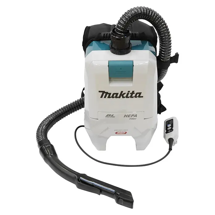 Makita Akku-Rucksackstaubsauger (40 V, Behältervolumen: 2 l)