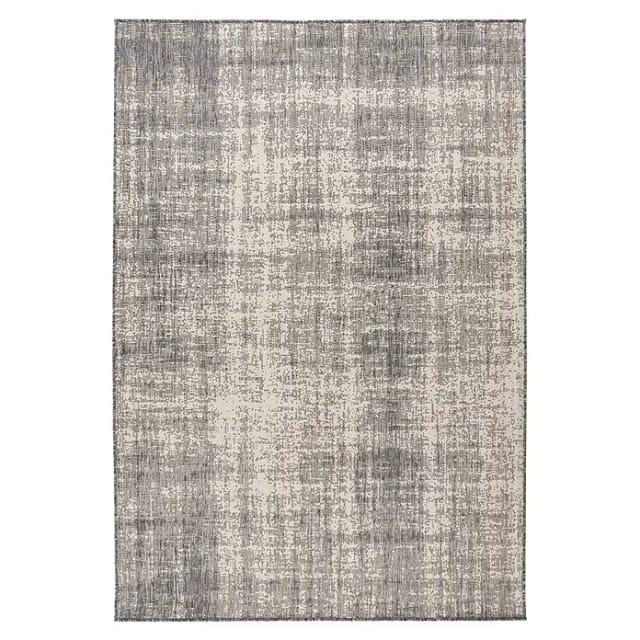 Kayoom Outdoor-Teppich Nibru 625 (Silber, 110 x 60 cm, 100 % Polypropylen)
