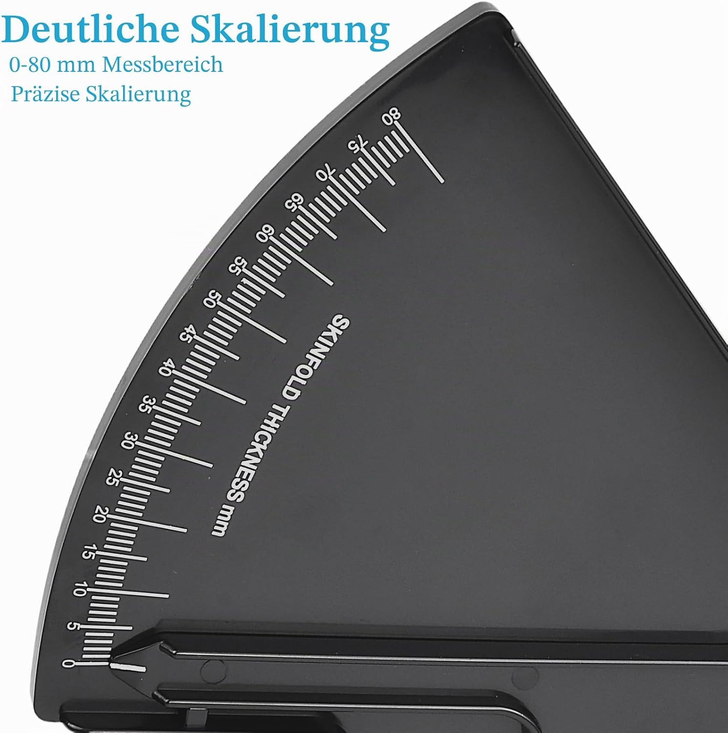Caliper Körperfettzange, Körperfettmessgerät Und Maßband, Tragbarer, Körperfettm Bild 6