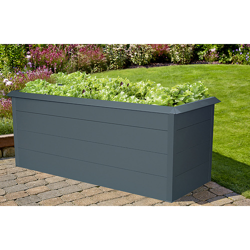 FLORAWORLD Hochbeet, 1,5 m², mit Schneckenschutz - grau Bild 3
