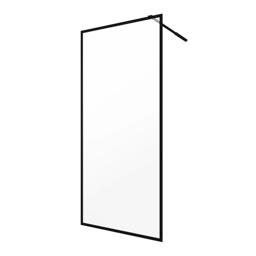 Marwell Duschwand, schwarz, 5 mm - transparent Bild 2