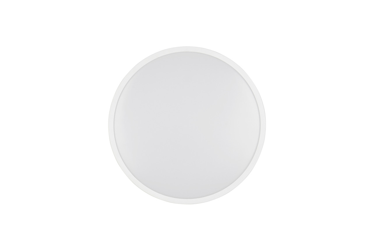 Reality LED-Deckenleuchte Slope Ø28,5 cm weiß matt neutralweiß Bild 4