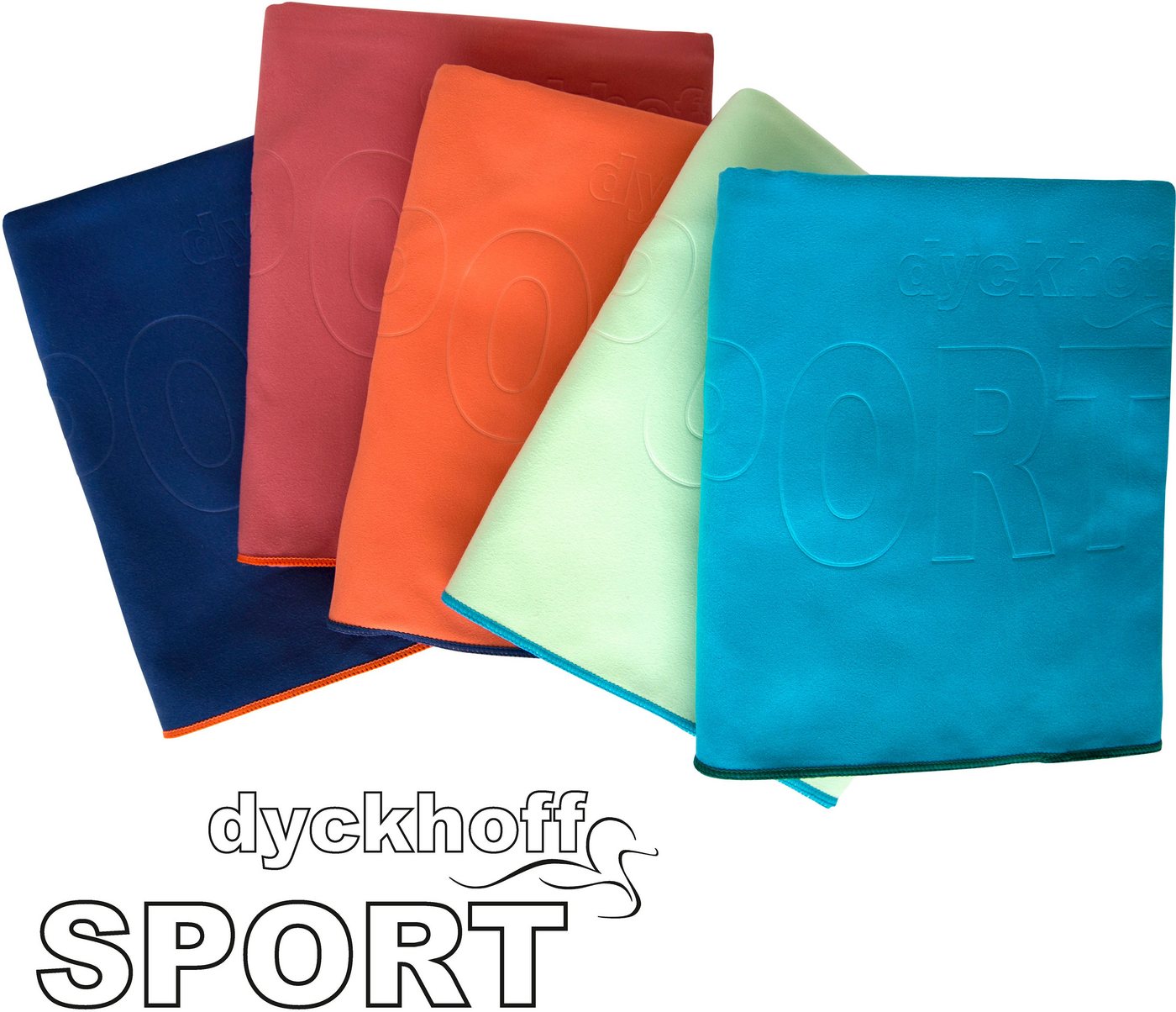 Dyckhoff Sporttuch Sports Mikrofaser Karibik 80 x 180 cm Bild 5