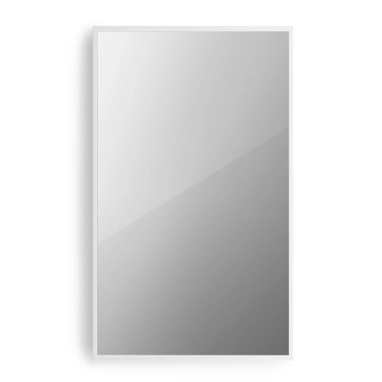 Klarstein La Palma 1000 Smart 2-in-1 Heizgerät Infrarot Konvektor 120x60 cm 1000 W Spiegel Weiß