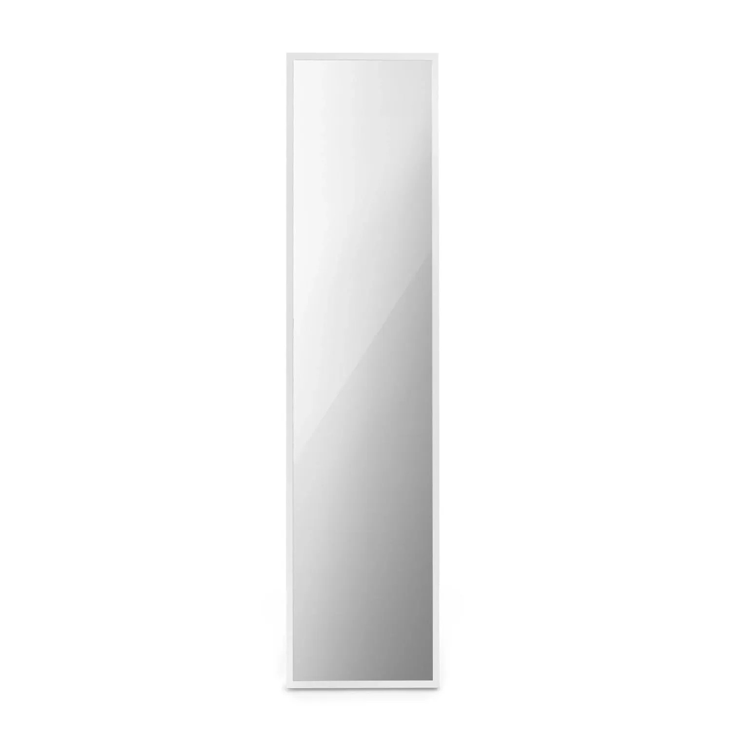 Klarstein La Palma 900 Smart Infrarotstrahler Konvektor 40x160 cm 900 W Spiegel Standfuß Weiß