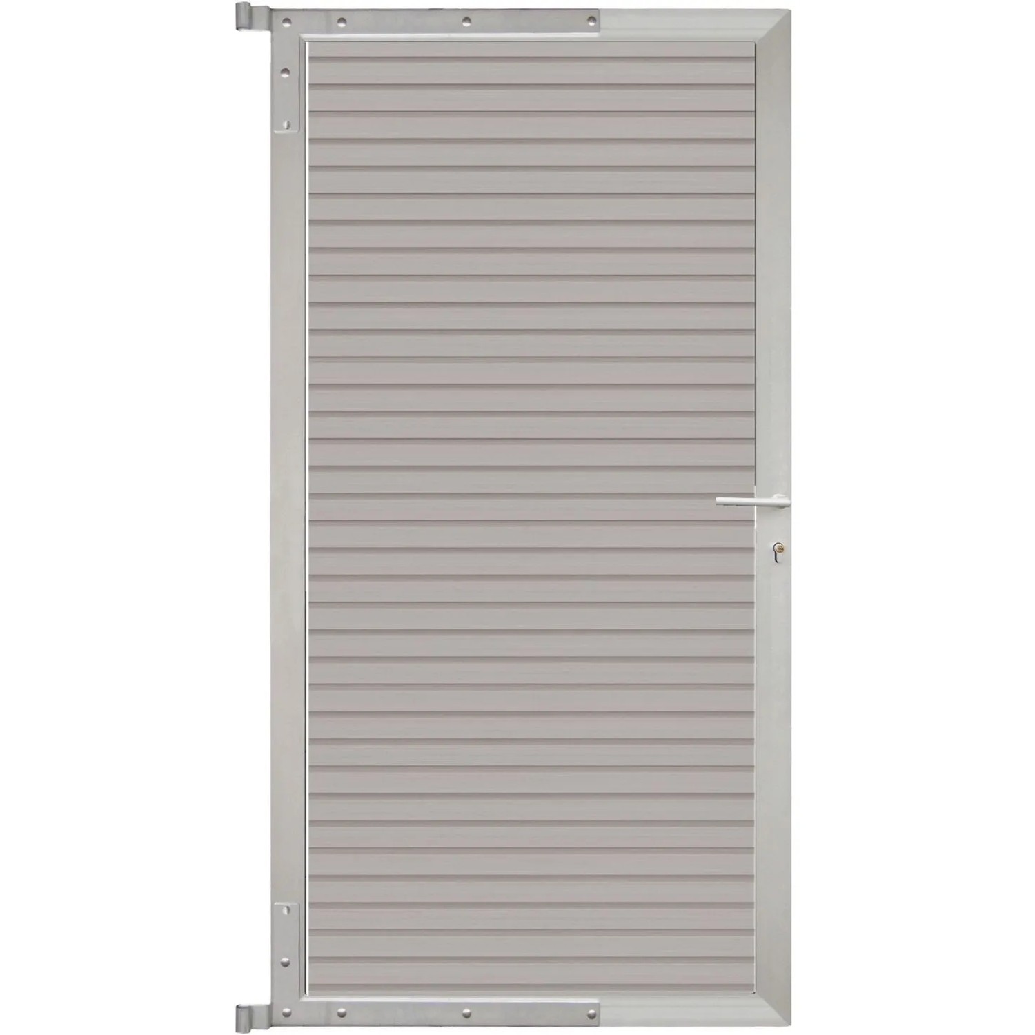 T&J Tor-Komplett-Set Waren 90 cm x 173 cm Beige-Silber