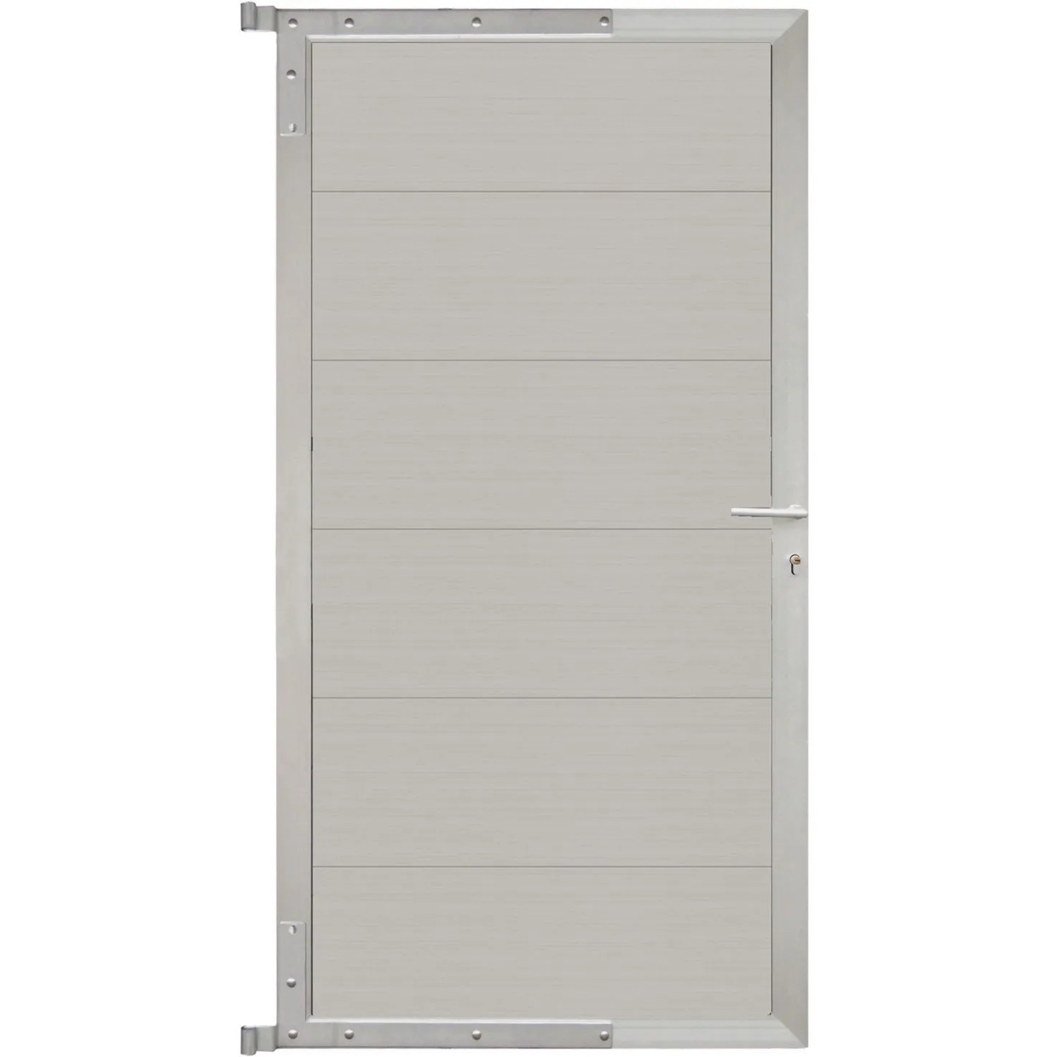 T&J Tor-Komplett-Set Max XL 90 cm x 173 cm Beige-Silber