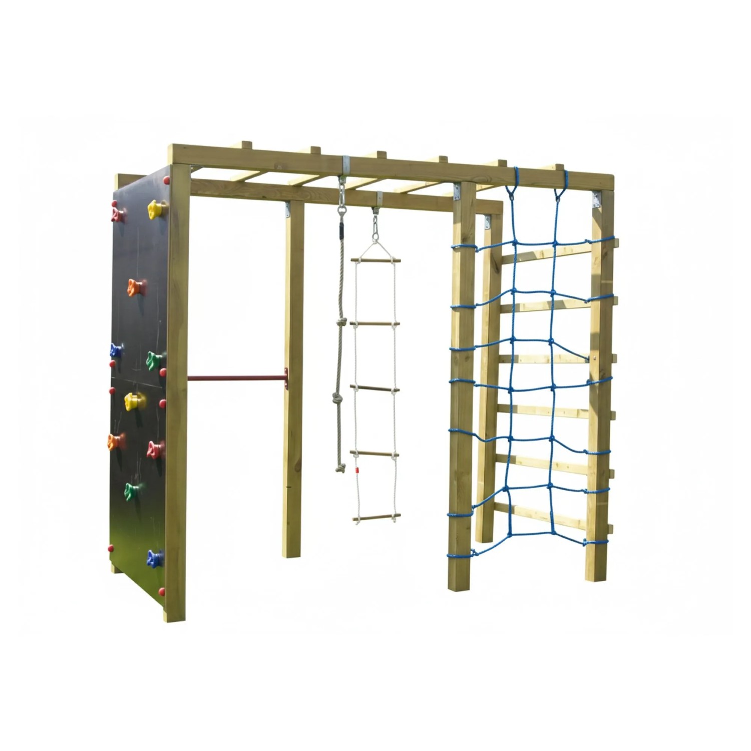 T&J Klettergerüst Tilda 240 cm x 120 cm Holz