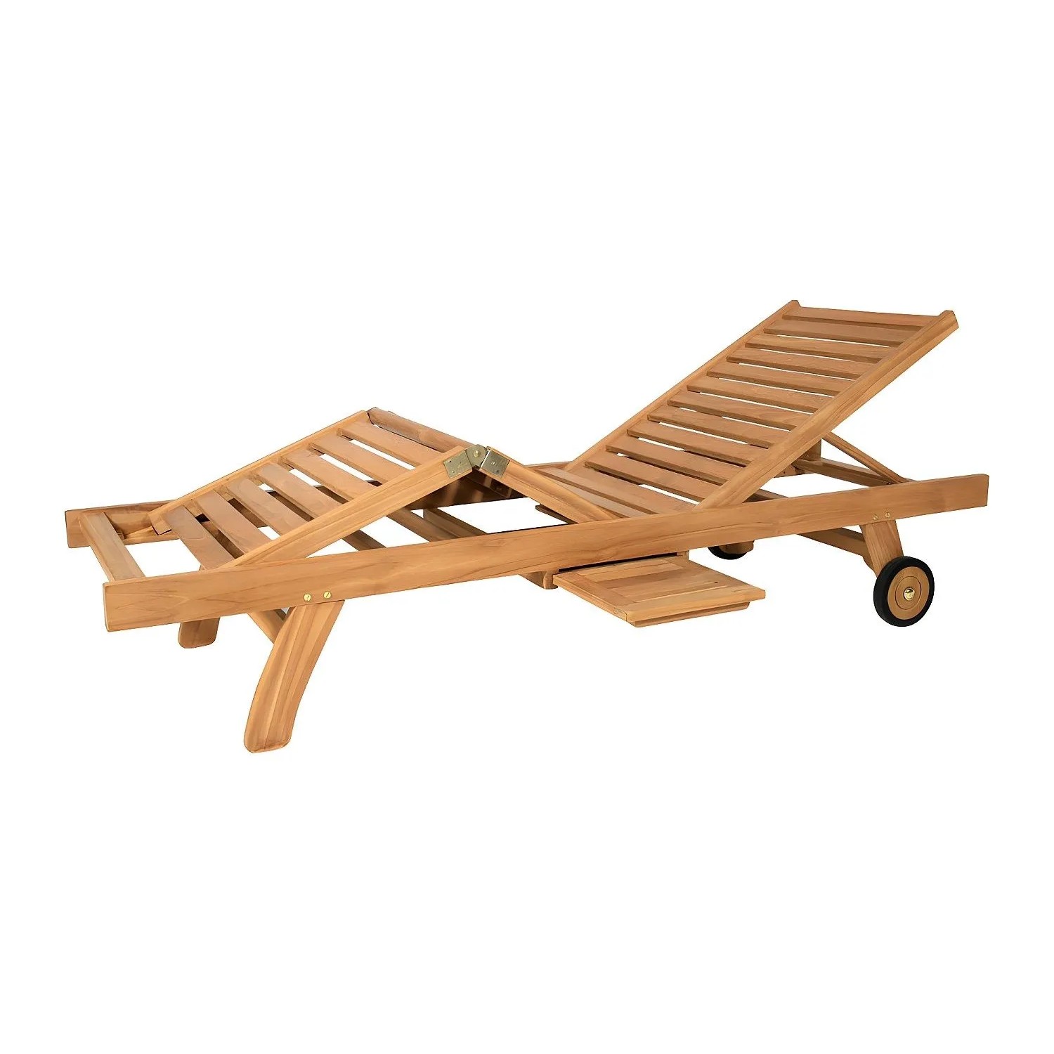 Vente-unique Sonnenliege Byblos Naturfarben Hell 200 cm