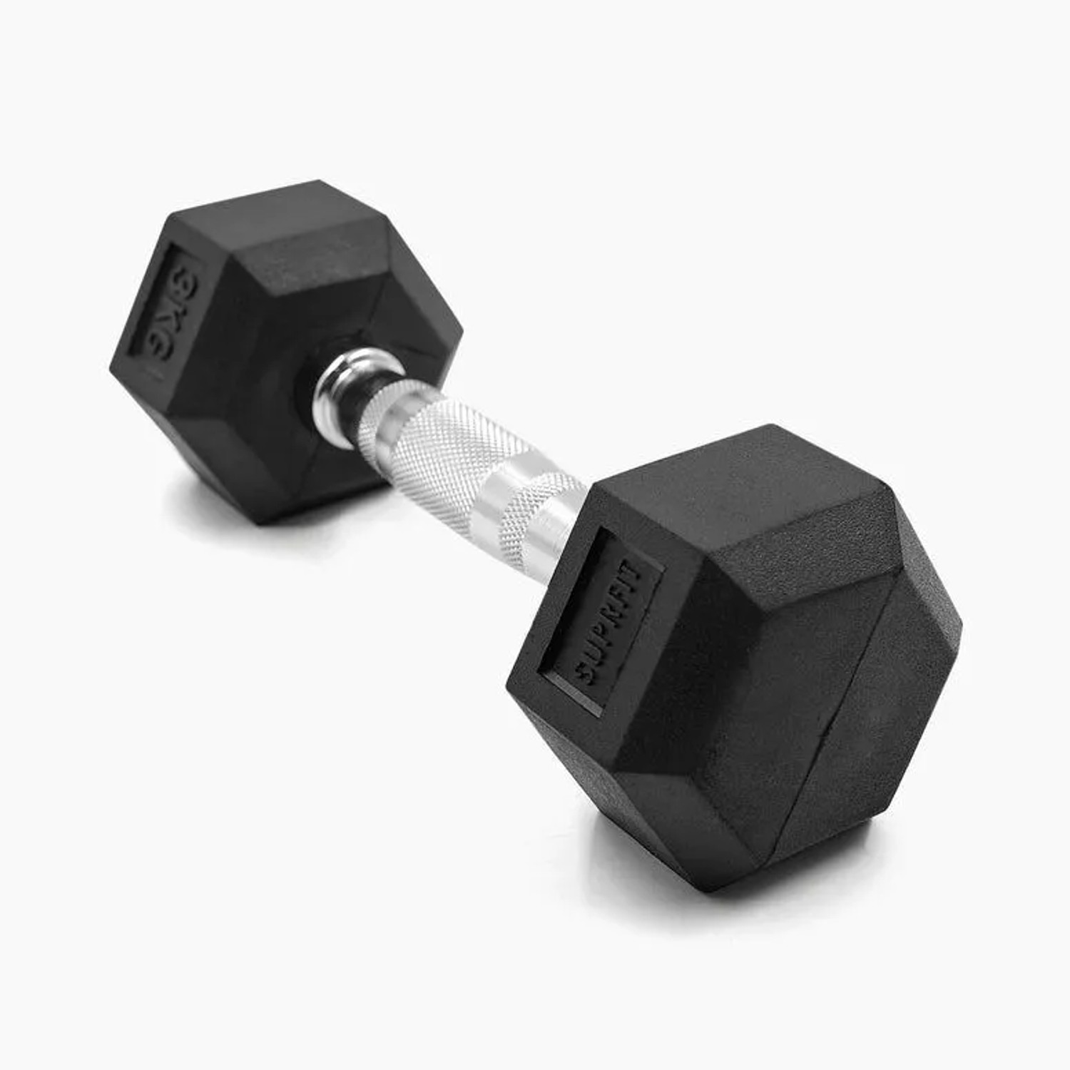 Suprfit Hex Gummi-Kurzhanteln Einzeln 3 kg
