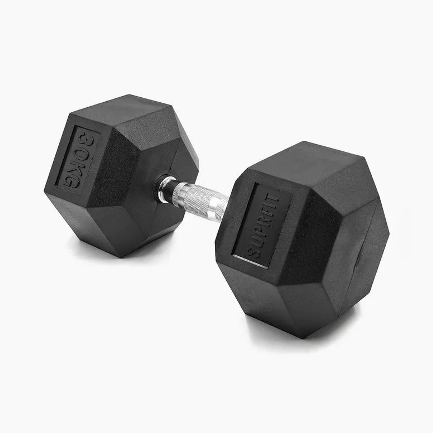 Suprfit Hex Gummi-Kurzhanteln Einzeln 30 kg