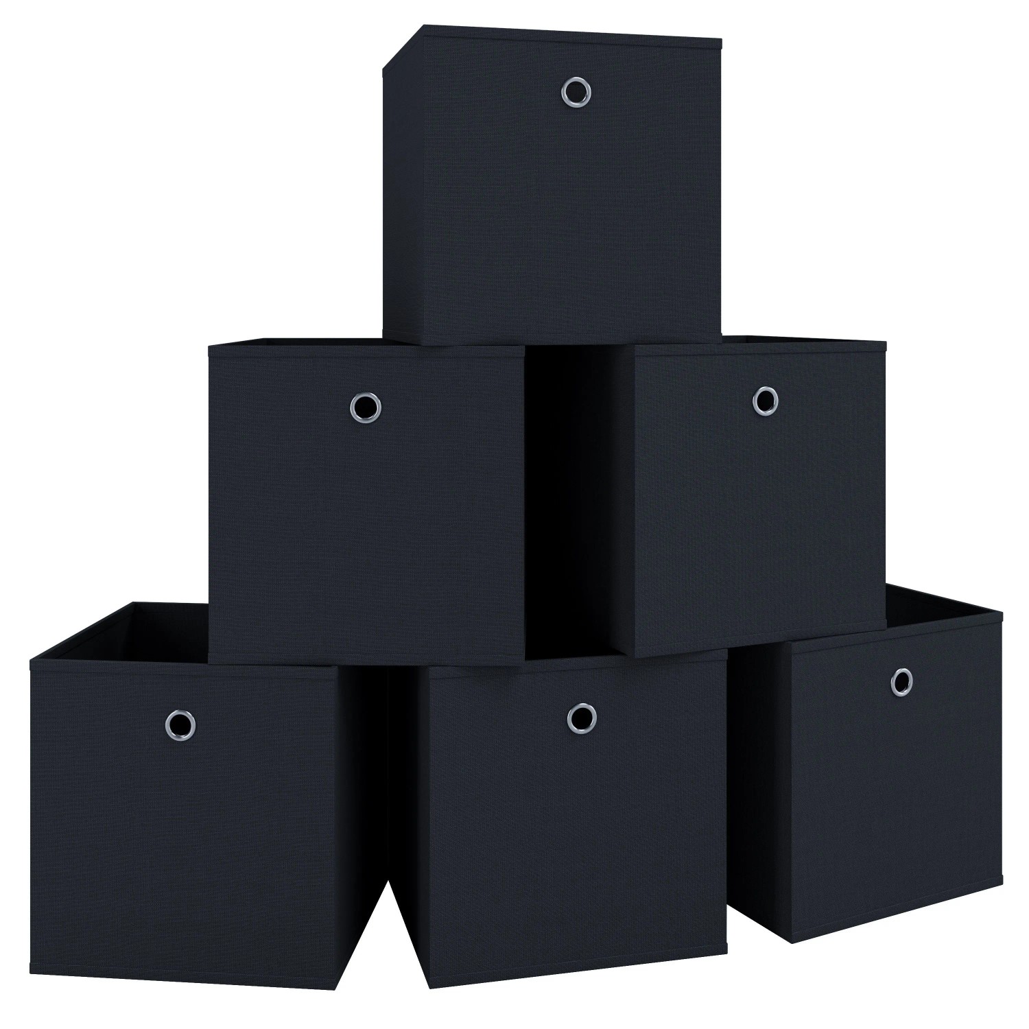 VCM Aufbewahrungsbox Boxas Schwarz