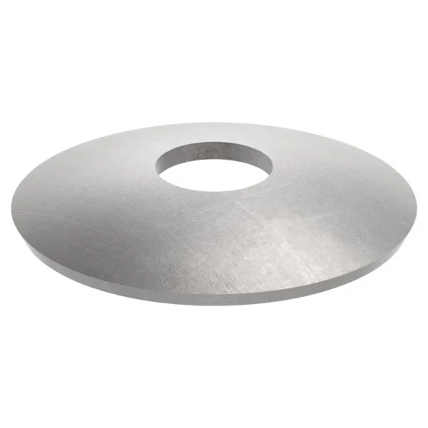 FeNau Rosette Stahl Ø 42,4 mm Loch Ø 12,2 mm 3 mm Mit Mittelbohrung