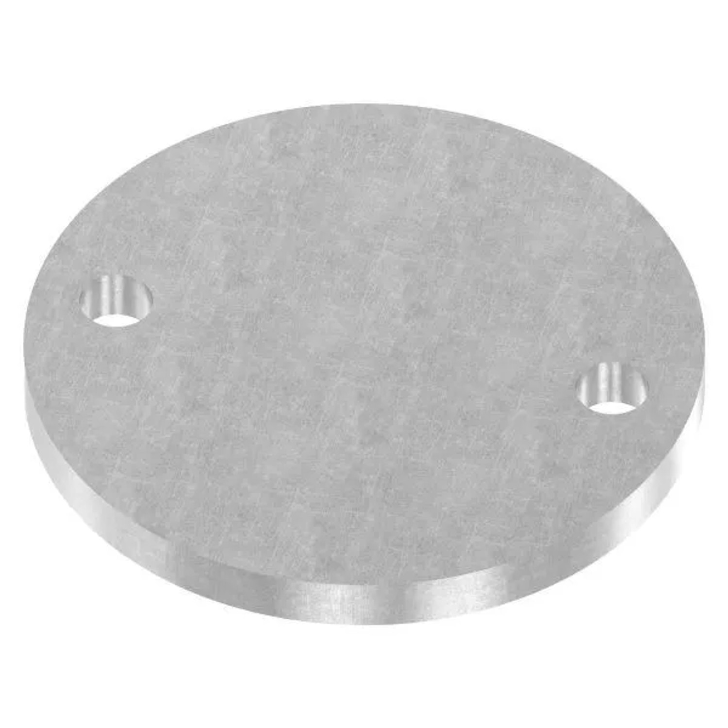 FeNau Ankerplatte Stahl Roh Ø 120 X 10 mm Mit 2 Bohrungen Ø 13 mm