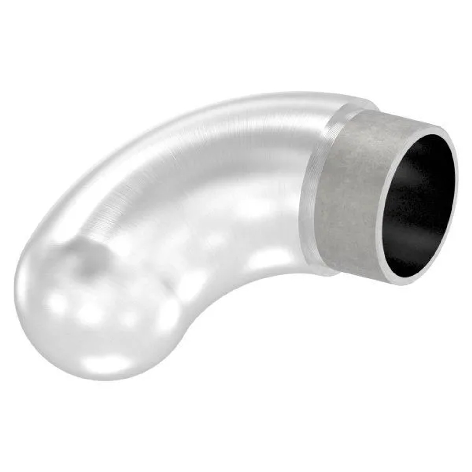 FeNau Endbogen V2A Für Rohr Ø 42,4 X 2,0 mm 90 Grad Steckbar