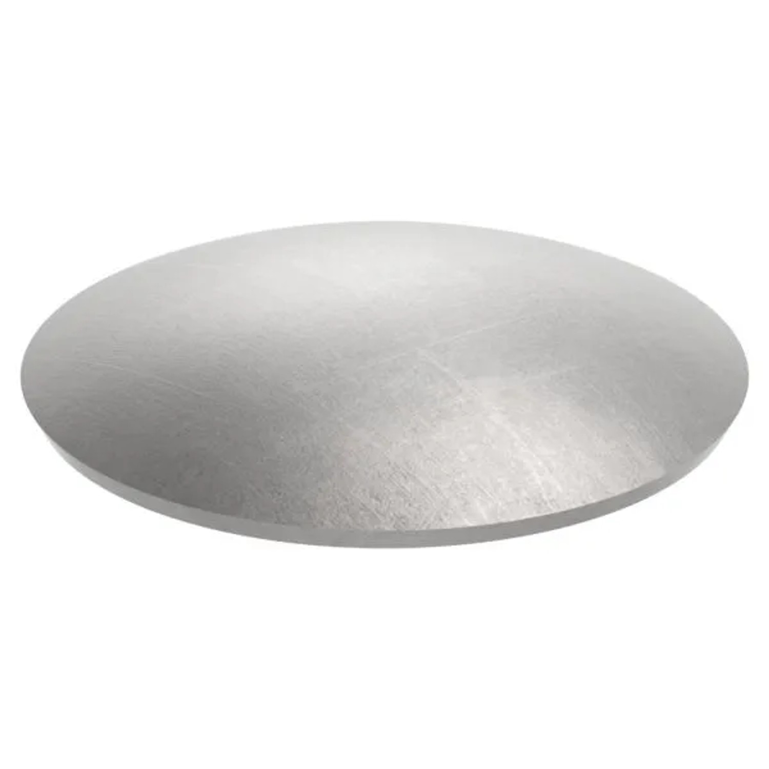 FeNau Halbrundschale Stahl Ø 48 mm 2,0 mm H 8 mm Ohne Bohrung