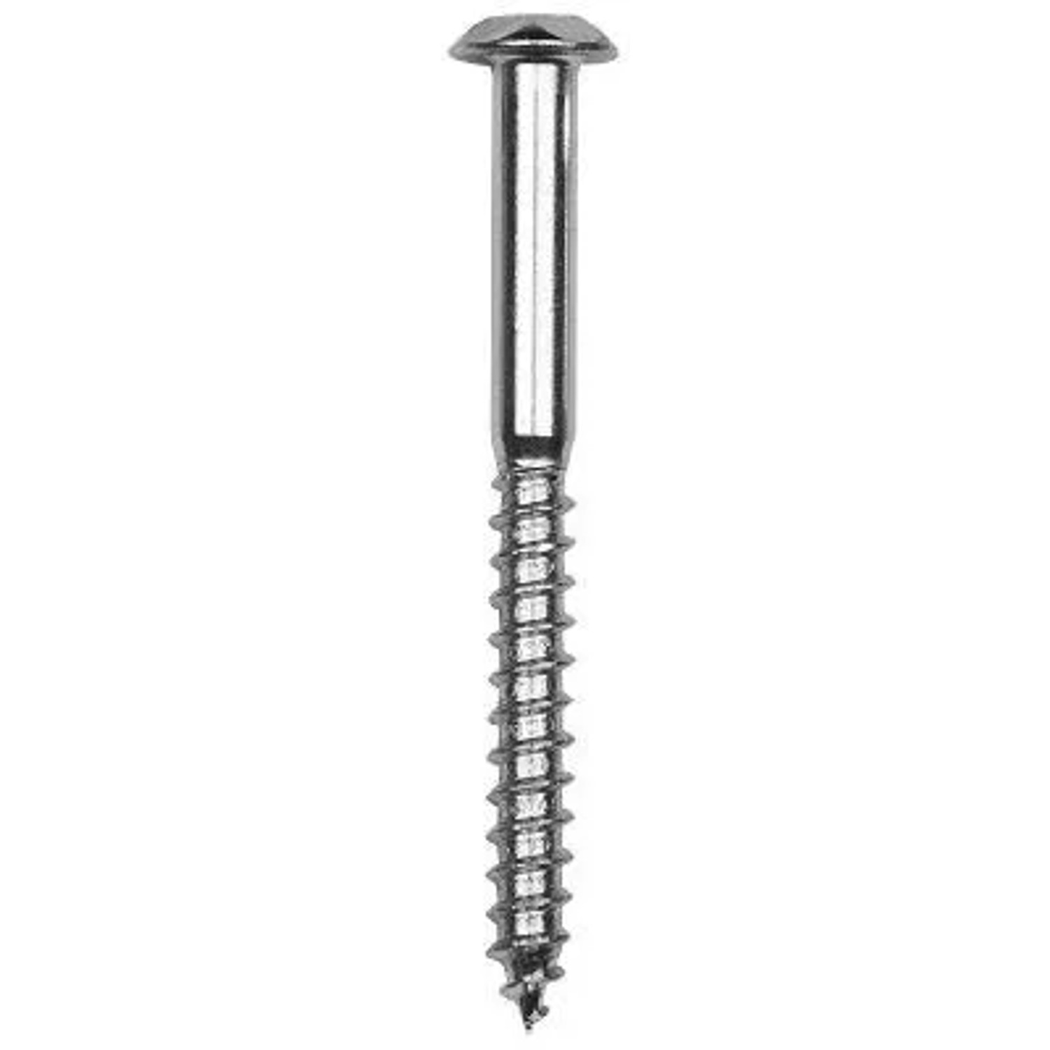 FeNau Sicherheitsschraube Stahl Verzinkt 10x105 mm Blau Passiviert Dübelgewinde Zierkopf AW 40