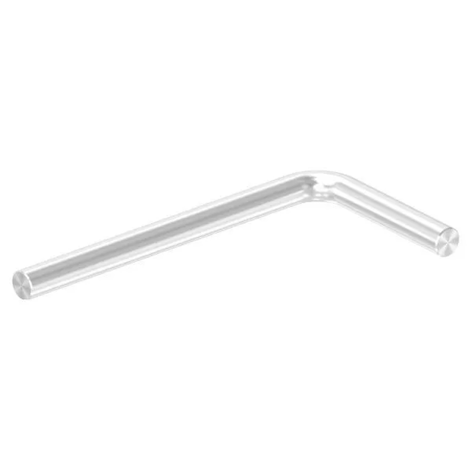 FeNau Bügel Edelstahl V2A Ø 12 mm Schenkellänge 75x150 mm 90 Grad Gebogen Geschliffen Korn 240