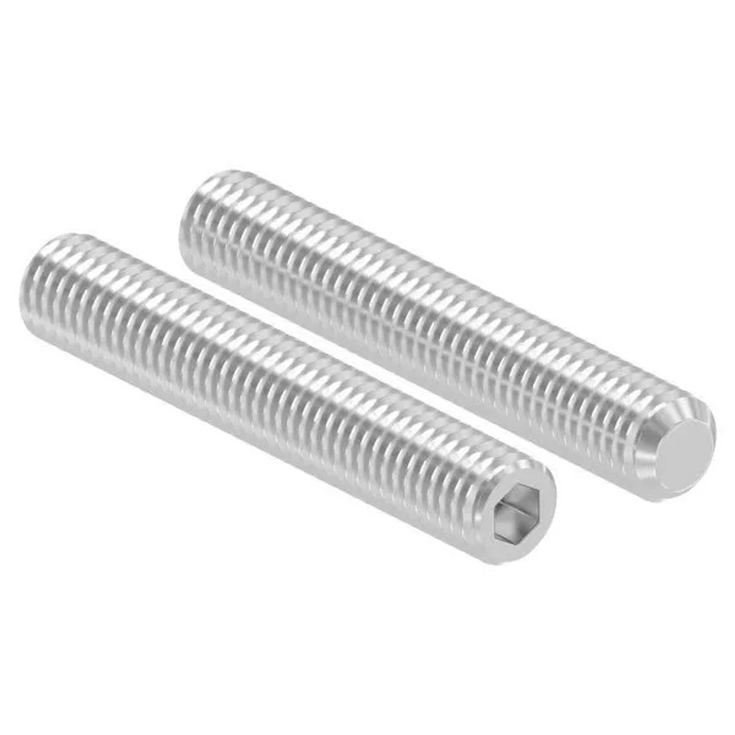 FeNau Gewindestift V2A M8 X 50 mm Innensechskant Kegelkuppe DIN 913