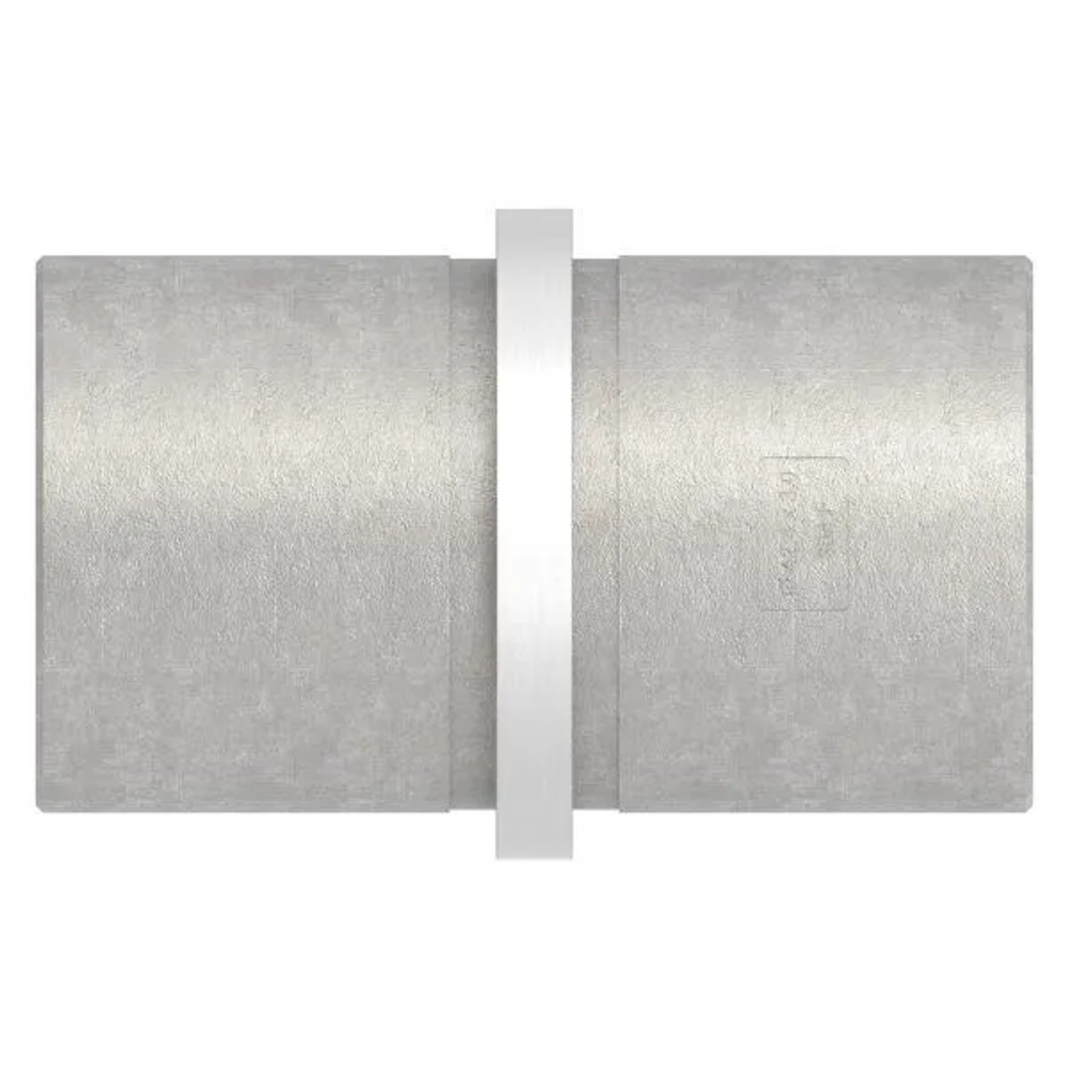 FeNau Steckverbinder V2A Ø 42,4 X 3,0 mm Mit Mittelsteg
