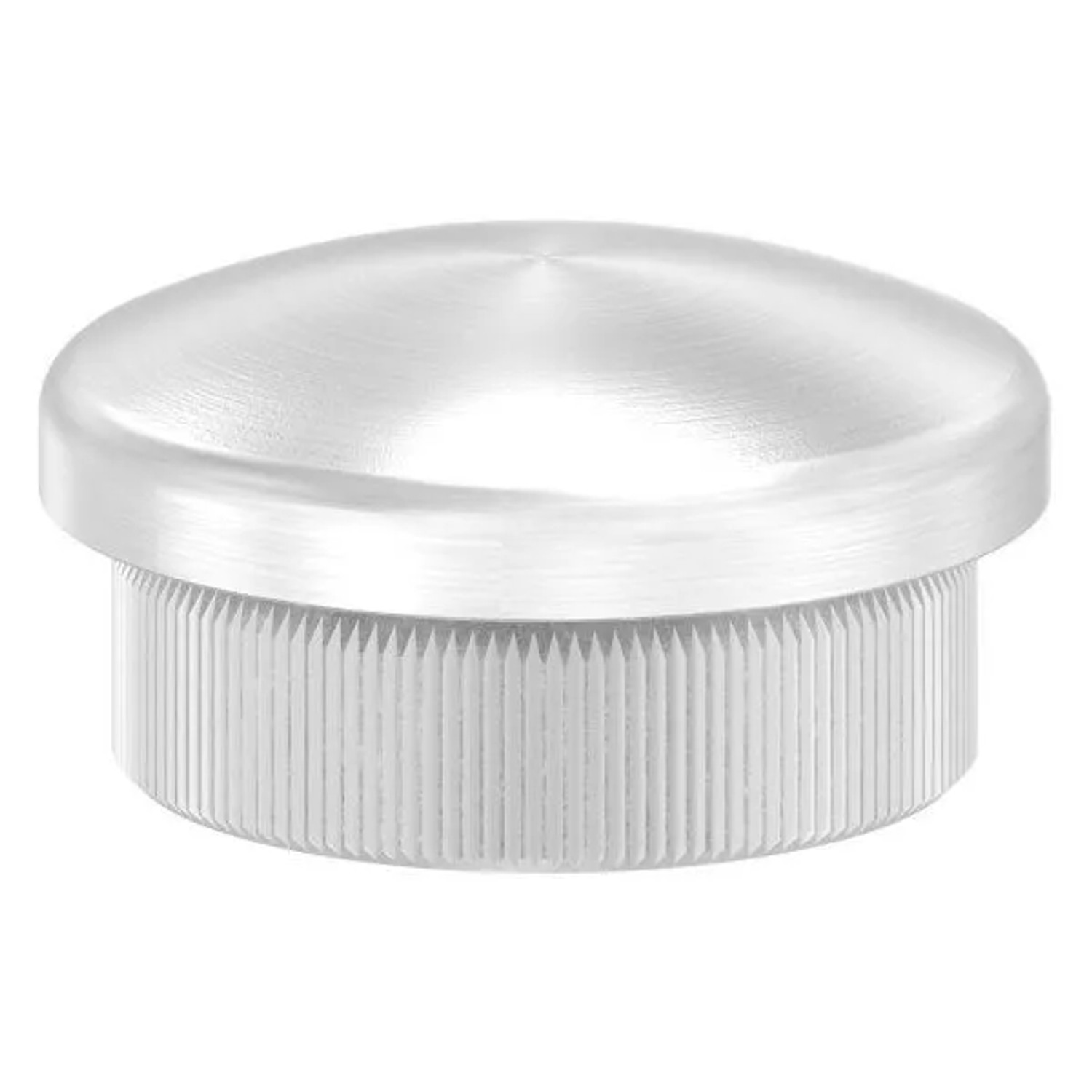 FeNau Einsteckkappe V2A Edelstahl Für Rohr Ø 25,0 X 2,0 mm Leicht Gewölbt