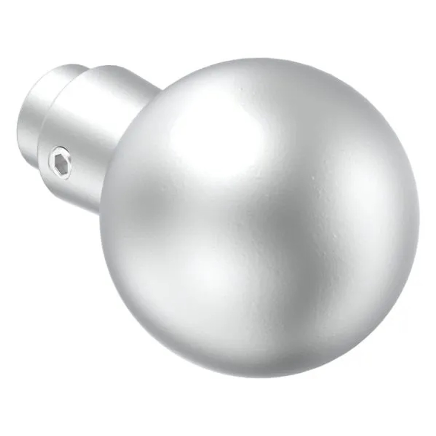 FeNau Alu-Türknopf Gerade Mit Kugel Ø 55 mm