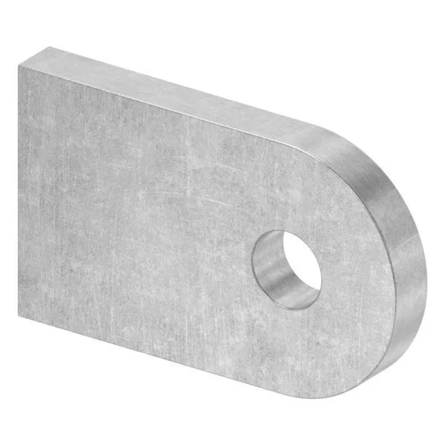 FeNau Anschweißlasche Stahl S235JR 50 X 30 X 6 mm Rundloch 9 mm