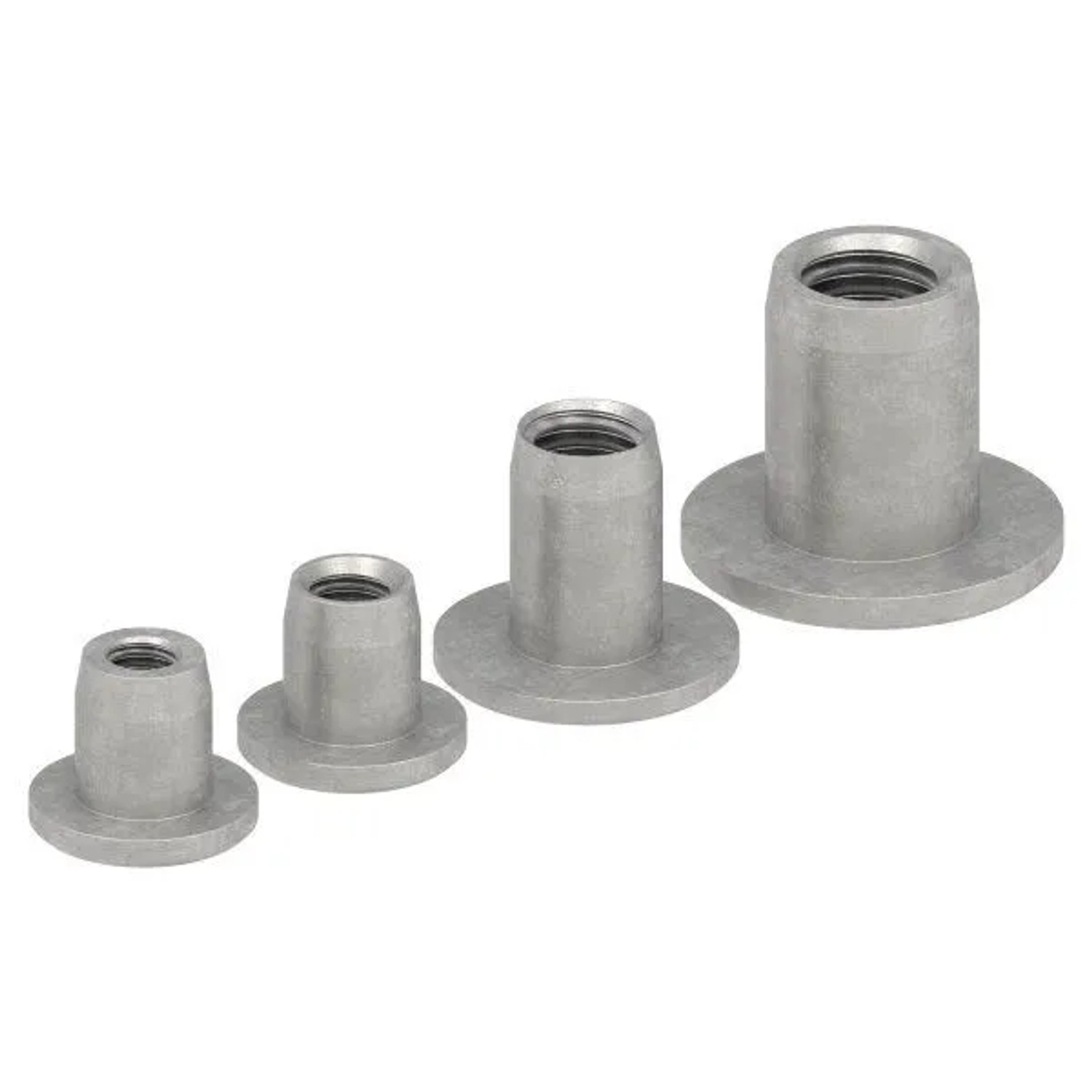 FeNau Hülsenmutter Edelstahl V2A M6 Flachkopf ISK