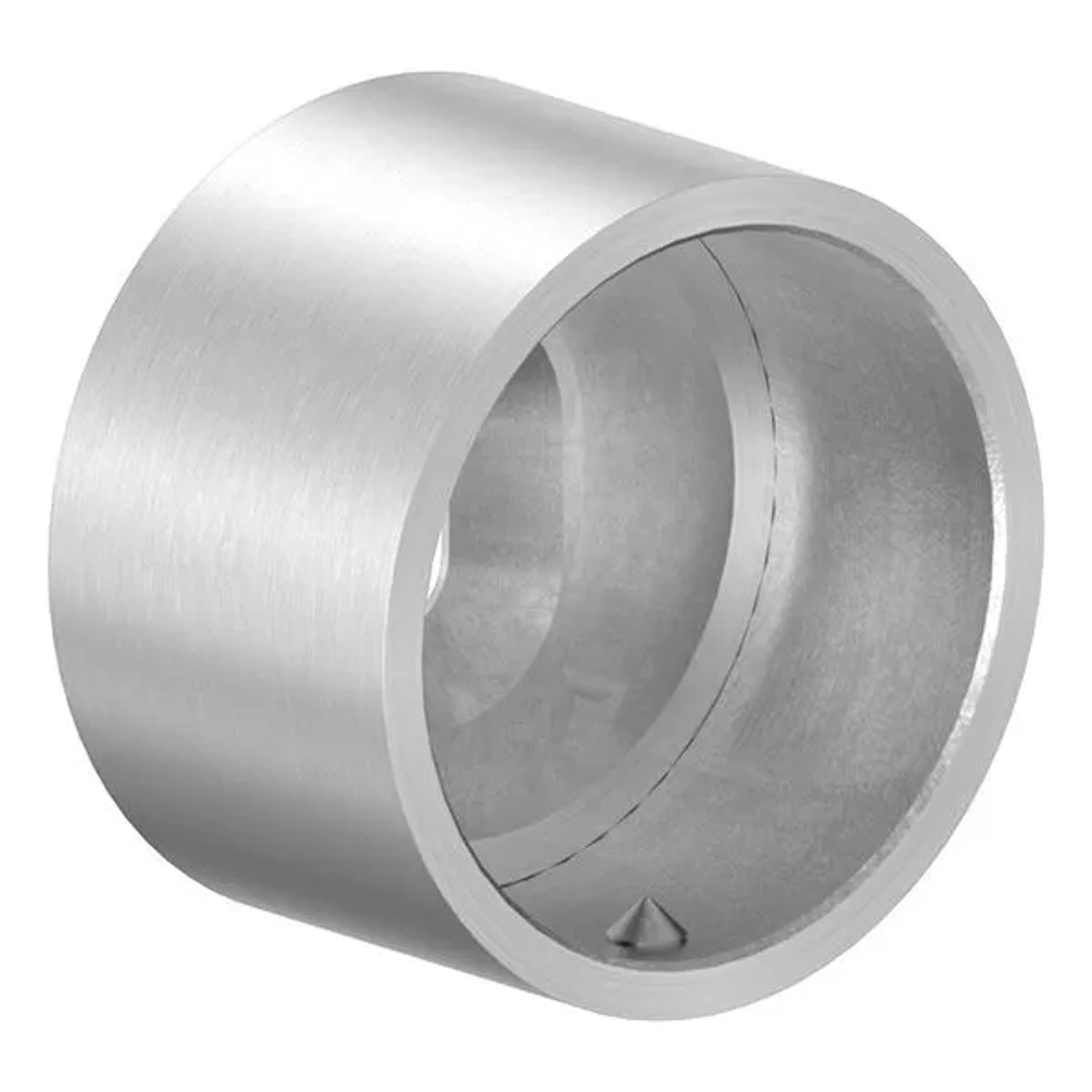 FeNau Wandhalter V2A Für Rohr 42,4 mm Klemmbefestigung
