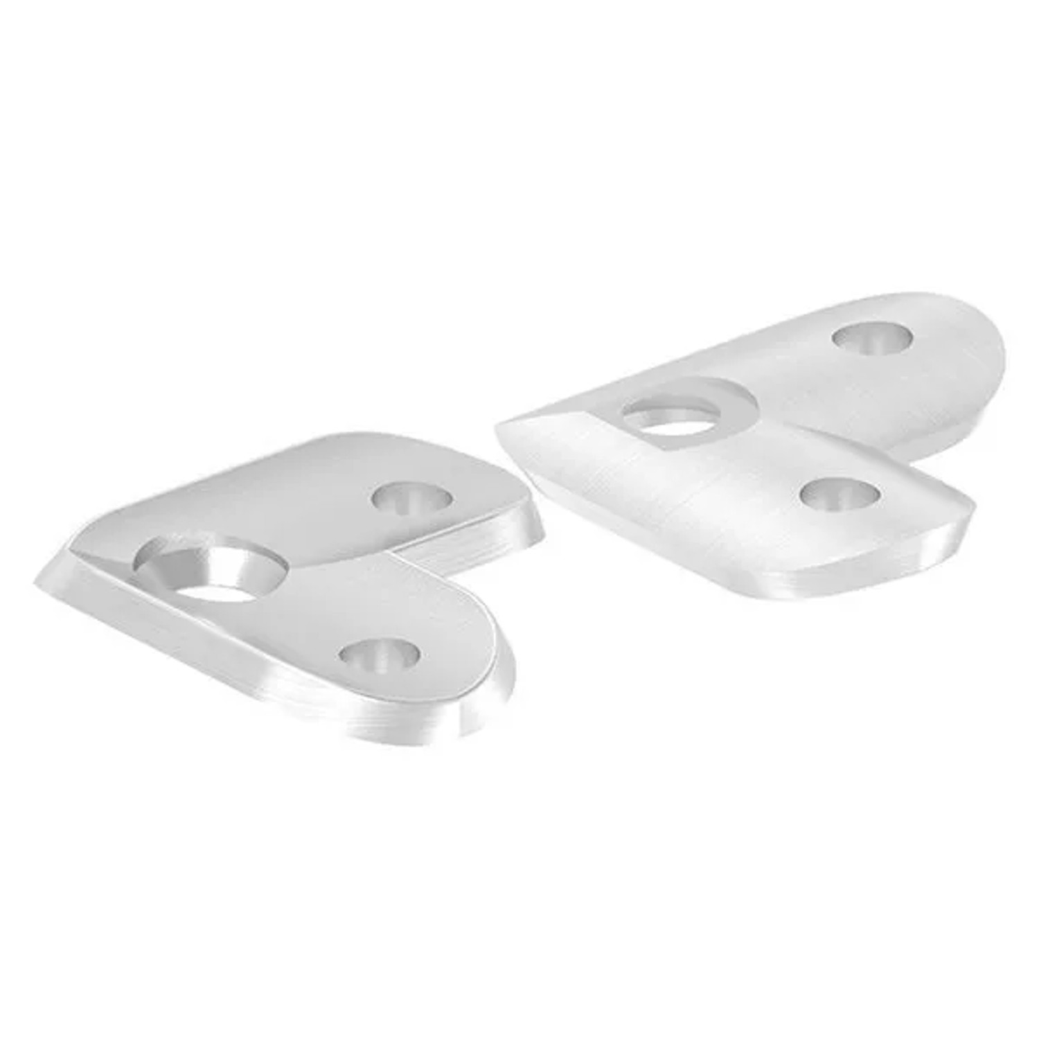 FeNau Handlaufanschlussplatte 90 Grad Für Rohr Ø 42,4 mm V4A