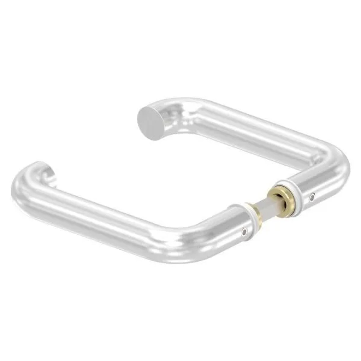 FeNau Türdrücker-Paar V2A Edelstahl Für Kastendicke 30-60 mm Inkl. 8 mm Drückerstift