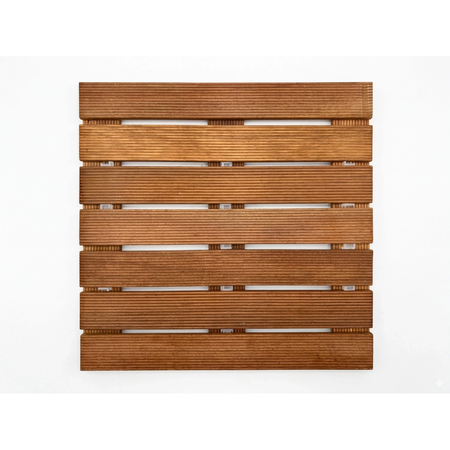 Belladoor Terrassenfliese Bangkirai Holzfliese 24 mm Stark 50 cm Breit 50 cm Lang Inhalt 4