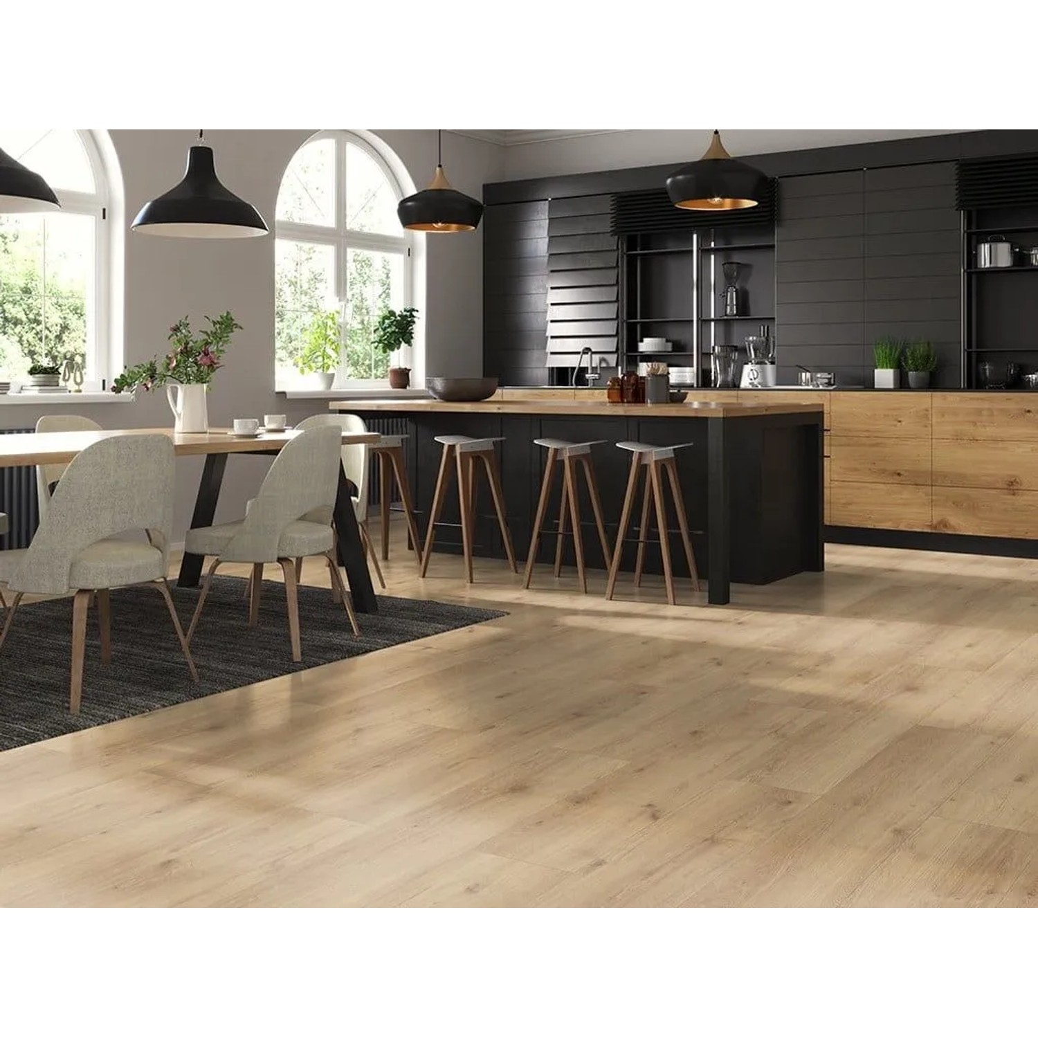 Timefloor Laminat Skyline Trend Harmony Oak Light Sand Landhausdiele