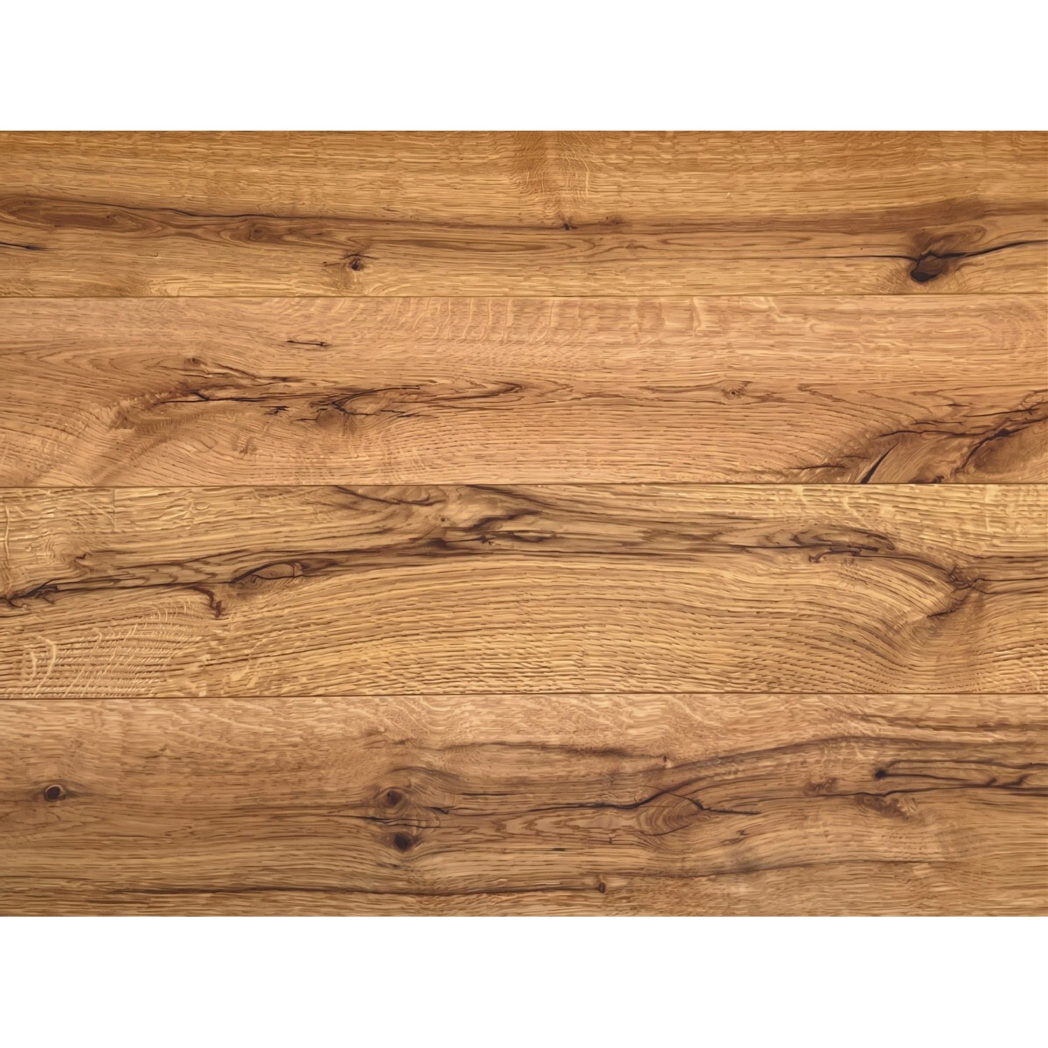 BASICfloor Parkett Eiche Wild Landhausdiele Gebürstet