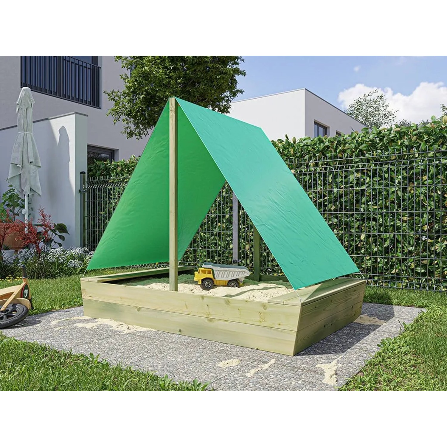 Belladoor Sandkasten Boot Schiff 16 mm KDI