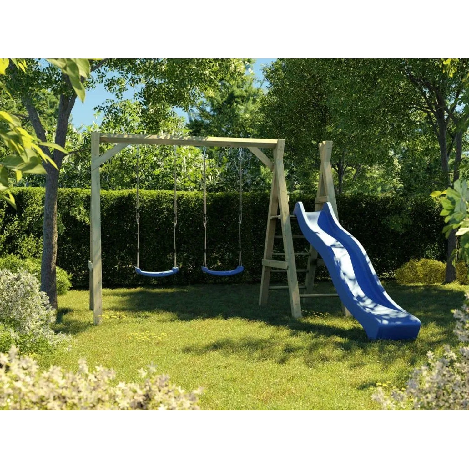 Prestige Garden Doppelschaukel mit Podest KDI