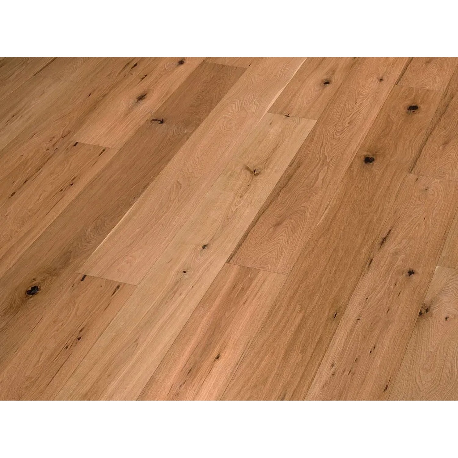 BASICfloor Parkett Eiche Rustikal Landhausdiele Handgehobelt