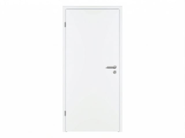 PRÜM Zimmertür CPL Premium Weißlack RAL 9016 Röhrenspankern 1985 x 735 mm 39 mm Stark Klimaklasse 1 DIN Links