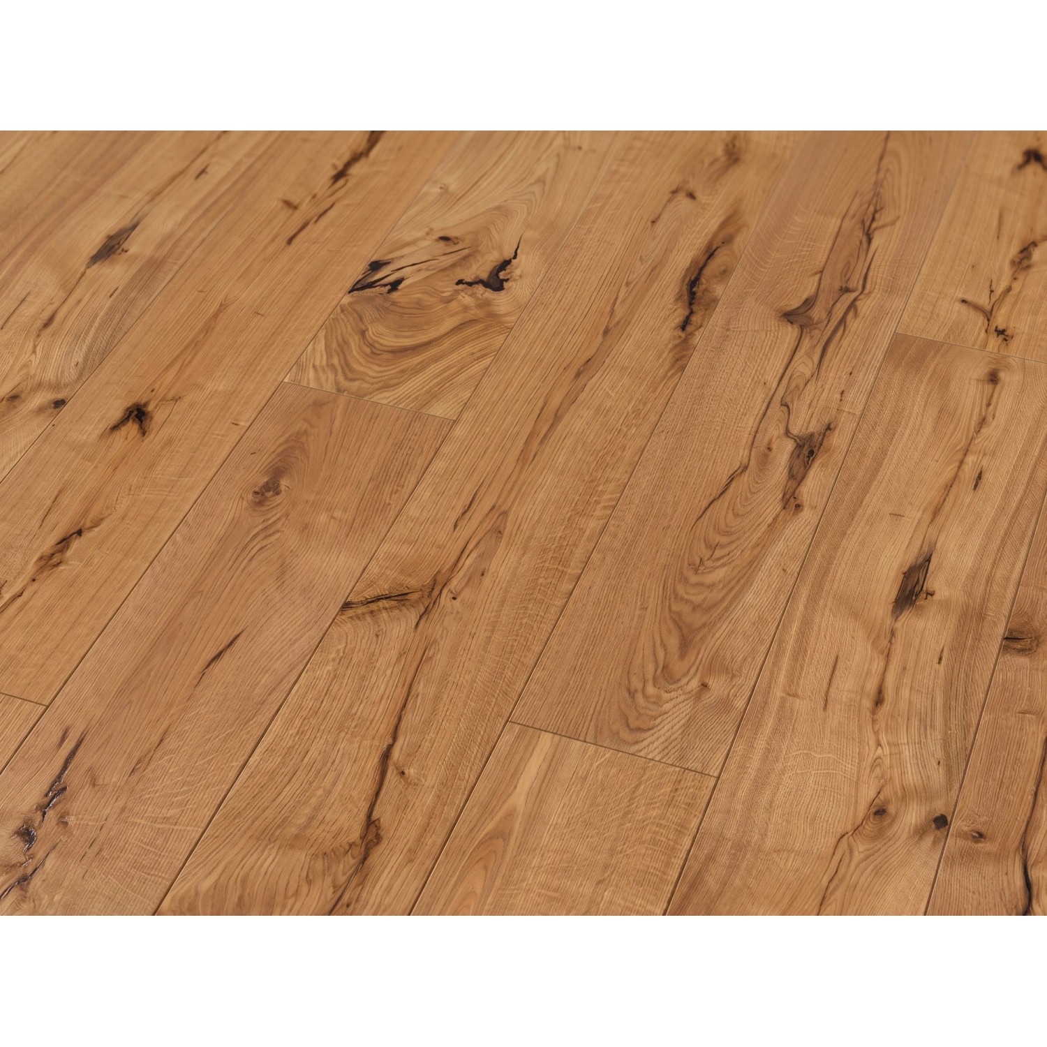 BASICfloor Parkettboden Eiche Objekt XL-Diele