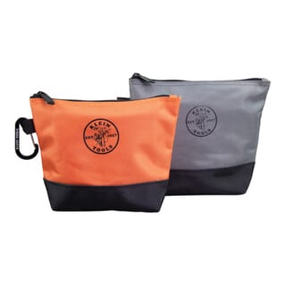 Klein Tools Stand-Up Werkzeugtasche Zipperbeutel 2er Set