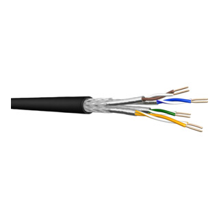 draka Installationskabel UC900 SS23 PE Kat.7 4P S/FTP schwarz
