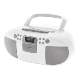 Soundmaster DAB+ Boombox SCD7800WE CD MP3 USB Kassette weiß